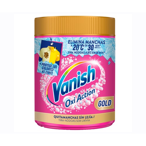 VANISH Potenciador del lavado multifunción con triple efecto: quitamanchas, eliminación de olores y cuidado de los colores 400 ml.