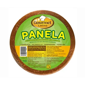 GOURMET LATINO Panela bloque integral de caña sin refinar 454 g.