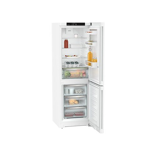 Frigorífico combi 186cm LIEBHERR KGNd 52Z03, color blanco, con congelador, clasificación energética: D, H: 186cm, A: 59,7cm, F: 67,5cm, capacidad total: 330L.