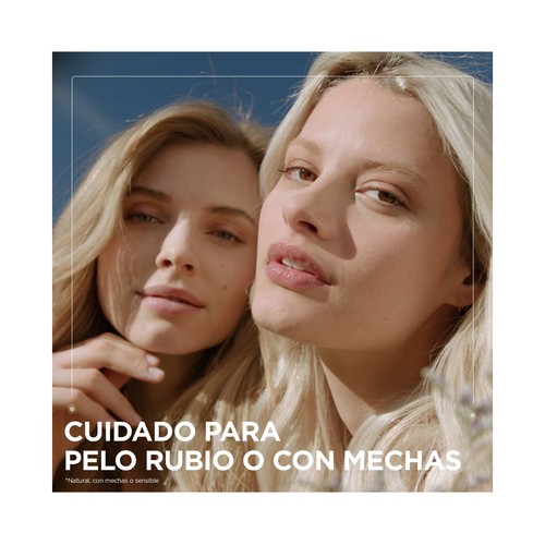 ORIGINAL REMEDIES Sun-kissed de Garnier Mascarilla capilar reparadora, para pelo rubio o con mechas 340 ml.