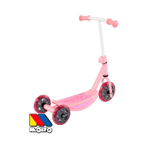 Patinete 3 ruedas Mi Primer Scooter Rosa, MOLTO