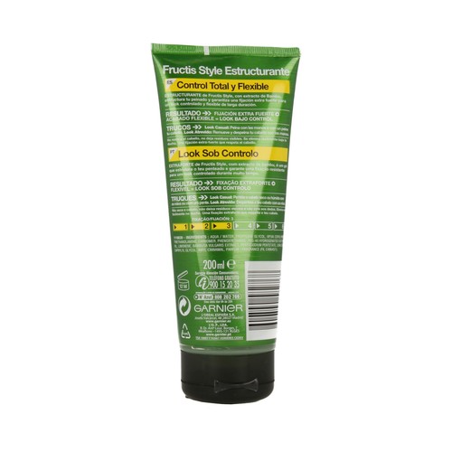FRUCTIS Style Gel Estructurante Extrafuerte 200 ml.