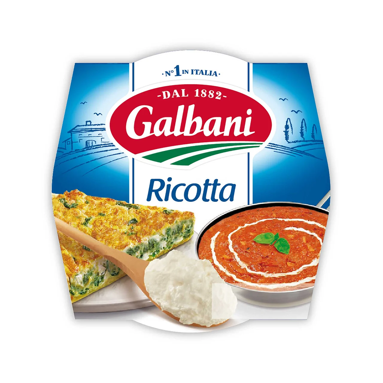 GALBANI Ricotta de italia GALBANI 250 g.
