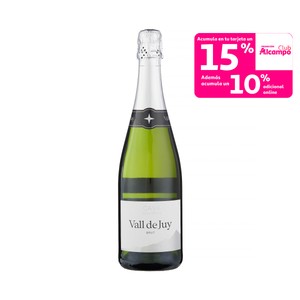 VALL DE JUY Cava brut ecológico con D.O. Cava botella 75 cl