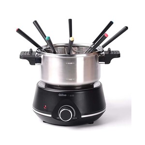 Fondue QILIVE Q.5416, 8 personas, 1400W,  termostato ajustable.