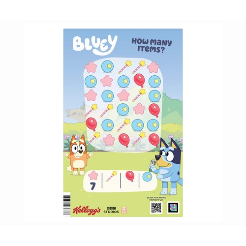 KELLOGG'S Cereal infantil Bluey 350 g.
