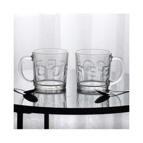 Taza 340ml cristal. VERSA HOME