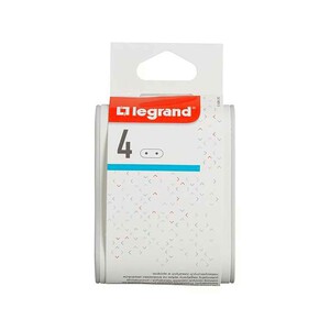 Imagen de Adaptador extraplano 4 tomas, LEGRAND.