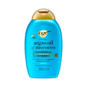 Acondicionador aceite de argán de Marruecos para cabellos secos y dañados OGX 385 ml.