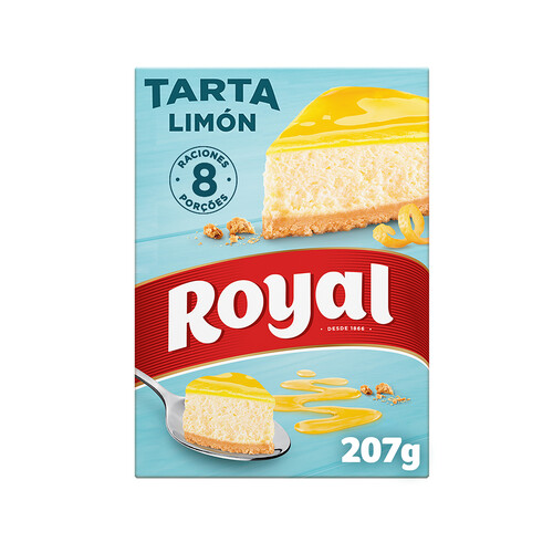 ROYAL Preparado para pastel mousse de limón ROYAL 207 g.
