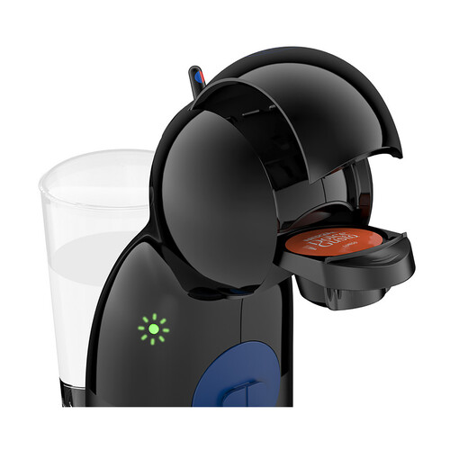 Cafetera de cápsulas DOLCE GUSTO Piccolo XS Krups KP1A05 negra, presión 15 bares, deposito de 0.8L.