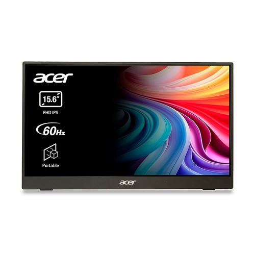 Monitor ACER PM161QB1BMIUUX, 15,6", pantalla IPS, 62Hz, usb