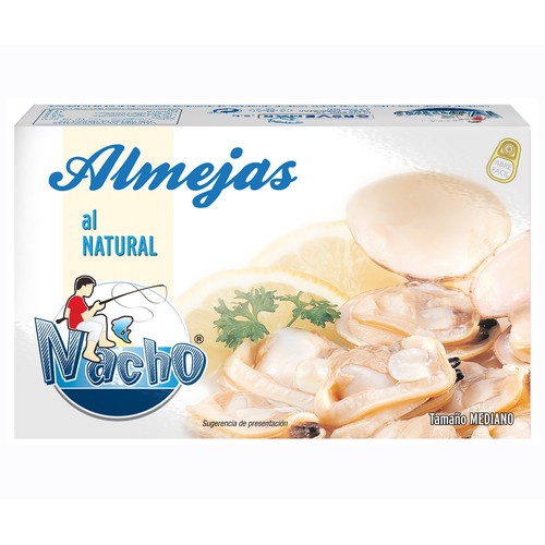 NACHO Almejas al natural 63 gr.