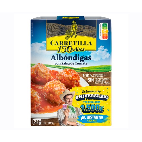 Imagen de Albóndigas estilo casero CARRETILLA 250 g.