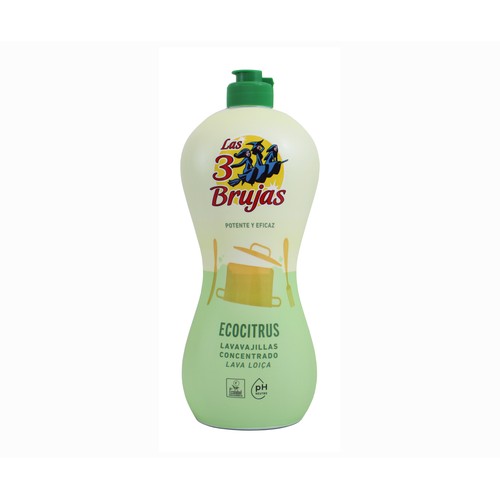 LAS 3 BRUJAS Lavavajillas a mano eco 750 ml.