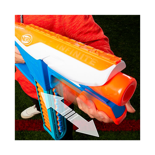 Lanzador NERF N Series Infinite con 80 dardos N1, +8 años