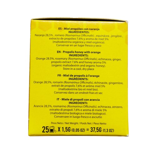 SHIP Infusión propoleo con naranja 25 uds. 37,5 gr.