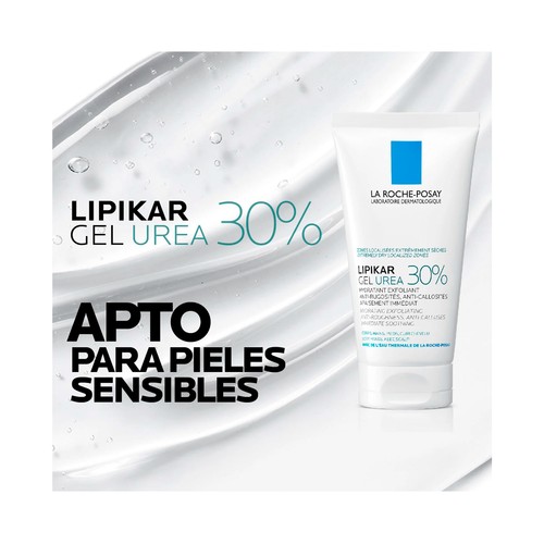 LA ROCHE POSAY Lipikar Gel exfoliante e hidratante, para pieles extremadamente secas, ásperas y gruesas 50 ml.