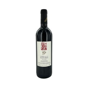 CERRO DE LOS PASTORES  Vino tinto con D.O. Valdepeñas botella 75 cl.