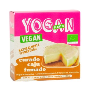 Yogan Plant B Preparado Vegano Naturalmente Fermentado, Curado y Ahumado 110 G.
