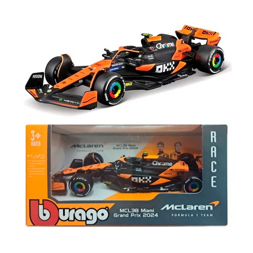 F1 MCLAREN 1:43, MCL38 2024 Norris, BURAGO