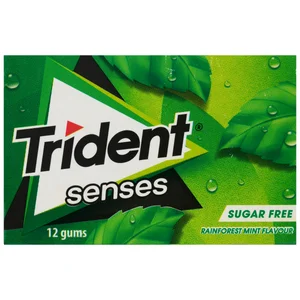 TRIDENT SENSES Chicles menta 12 ud. x 23 g.