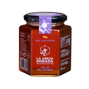 LA ABEJA DORADA Miel Mil Flores 100 % Española 500 g.