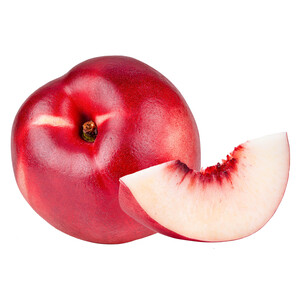 Imagen de Nectarinas blancas, cesta de 1 kg.