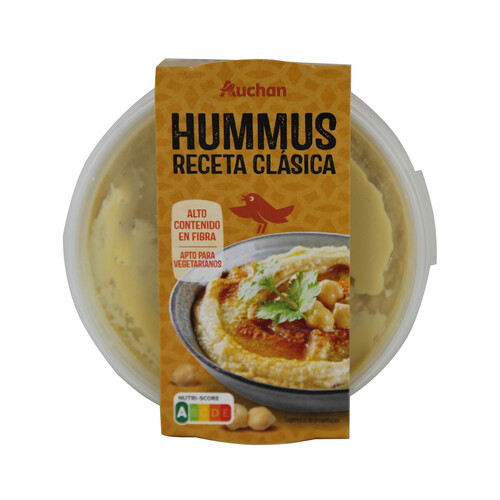 AUCHAN Hummus receta clásica 500 g Producto Alcampo