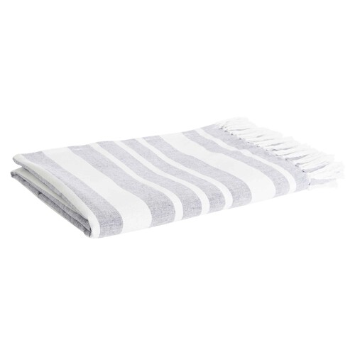 Fouta de rayas, 85x170cm, 100% Algodón, 160g/m², ACTUEL. Diferentes modelos, 1 unidad.