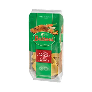 BUITONI Raviolis de pasta fresca, rellenos jugosa carne a la brasa BUITONI 230 g