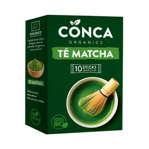 CONCA Organic Té matcha de producción ecológica 10 uds.