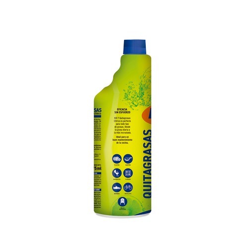 KH-7 Quitagrasas cítrico recambio 715 ml.