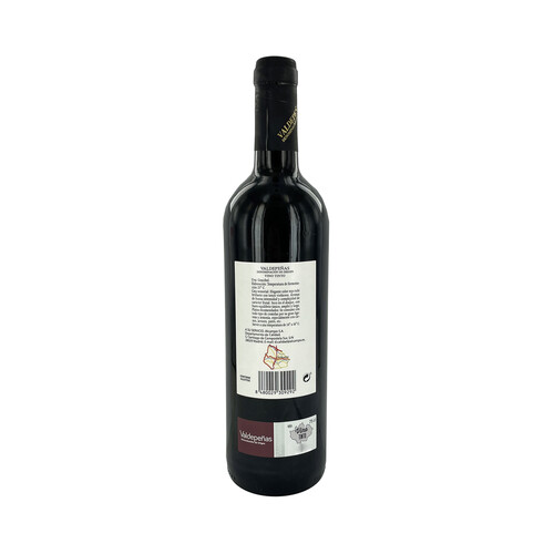 CERRO DE LOS PASTORES  Vino tinto con D.O. Valdepeñas botella de 75 cl.