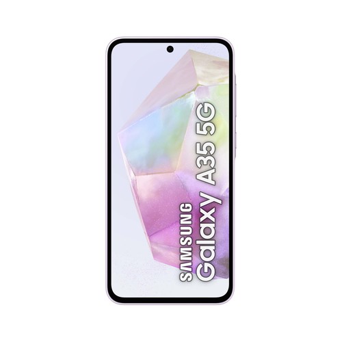 SAMSUNG Galaxy A35 5G violeta, 128GB + 6GB, móvil 17cm (6,6"). SM-A356BLVBEUB