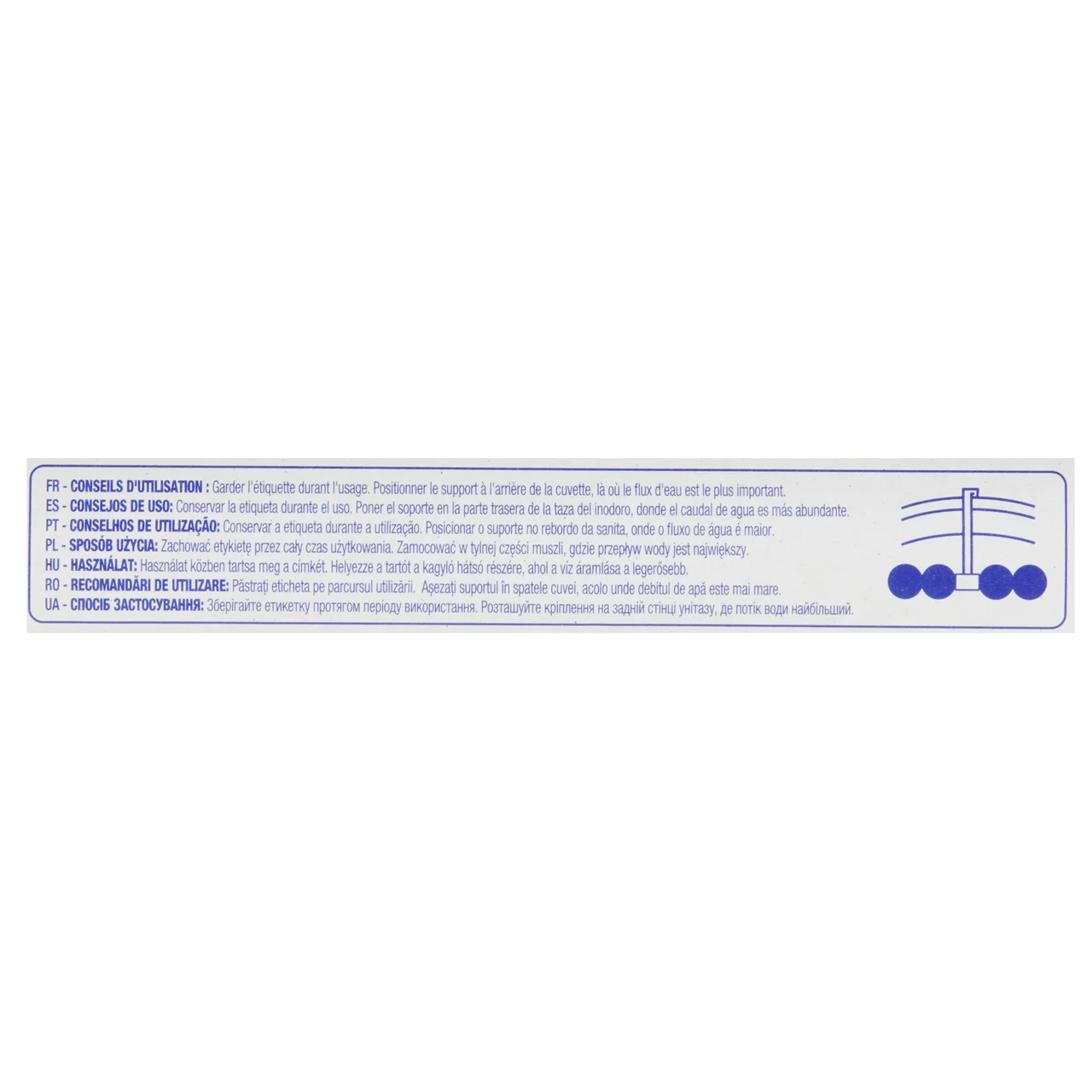PRODUCTO ALCAMPO Bloques limpiadores potentes para WC 4 en 1,  48 gr.