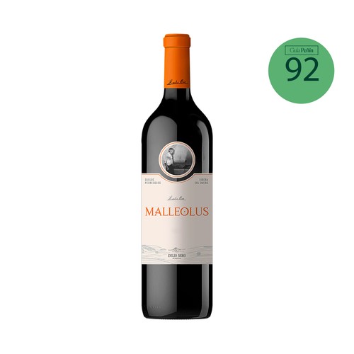 Vino tinto crianza con denominación de origen Ribera del Duero MALLEOLUS botella de 75 cl.