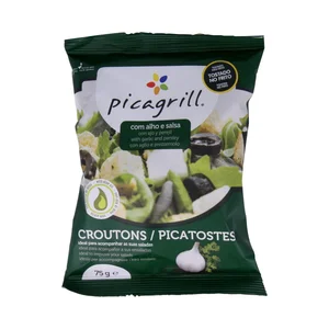 PICAGRILL Picatostes con ajo y perejil 75 g.