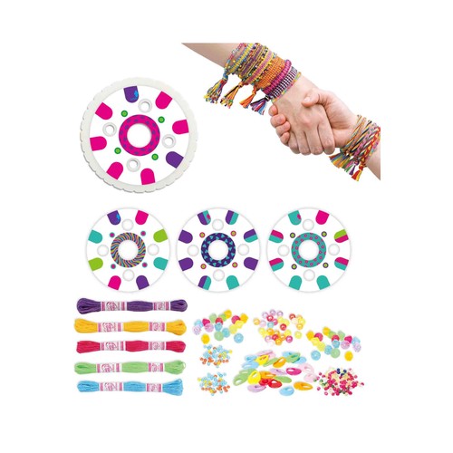 Set de Abalorios para hacer Pulseras +5 Años ONE, TWO FUN