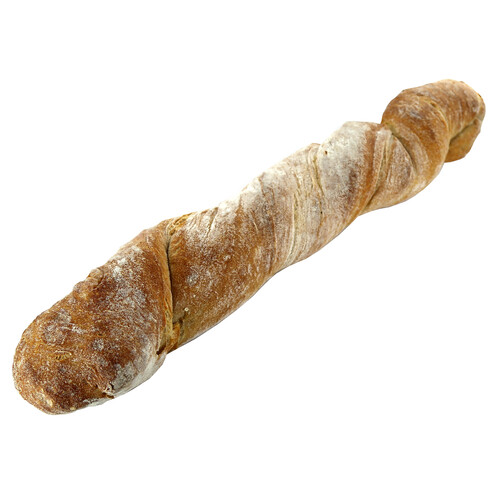Barra de pan rizado, ALCAMPO PRODUCCIÓN CONTROLADA, 480g.