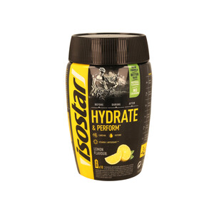 ISOSTAR Bebida deportiva isotónica en polvo con sabor a limón ISOSTAR Hydrate & Perform, 400 g.