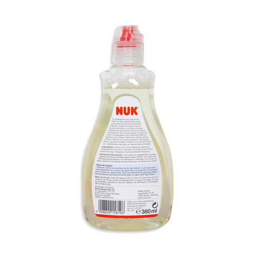 NUK Jabón limpia biberones NUK 380 ml.