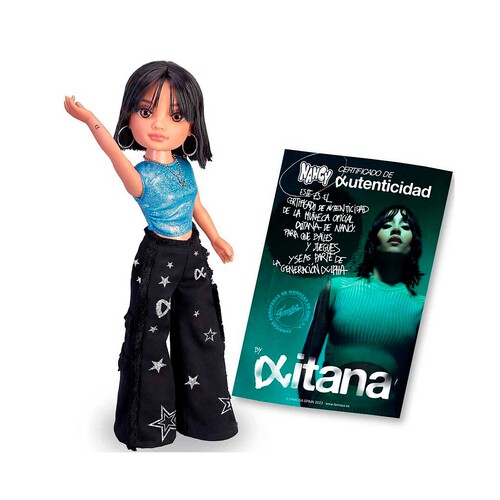NANCY Aitana Un día siendo Aitana. Muñeca de la influencer y cantante Aitana. +3 años.
