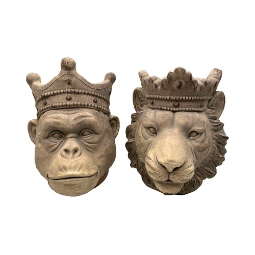 Figura de cara de animal altura 37 cm modelos surtidos, GARDENSTAR