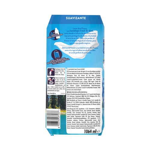 LENOR Suavizante alpino 76ds 1064ml