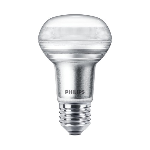 Bombilla Led E27, 4,5W=60W, luz cálida, regulable, 345lm, PHILIPS.