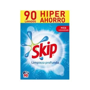 SKIP Active Clean Detergente en polvo 90 ds.