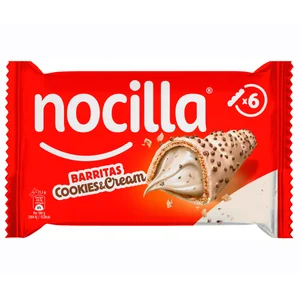 NOCILLA Barrita nocilla cookies & cream 6 uds.129g.