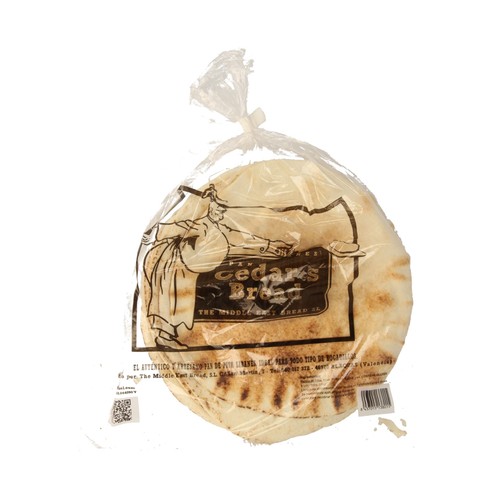 Pan de pita libanés CEDAR'S BREAD 300 g.