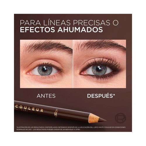 L´ORÉAL PARIS Haute couleur tono marrón Delineador de ojos en formato lápiz khol.